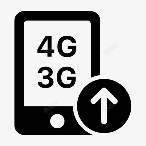 3G升4Gsvg_新图网 https://ixintu.com 3G升4G