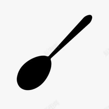 勺子食物餐厅图标图标