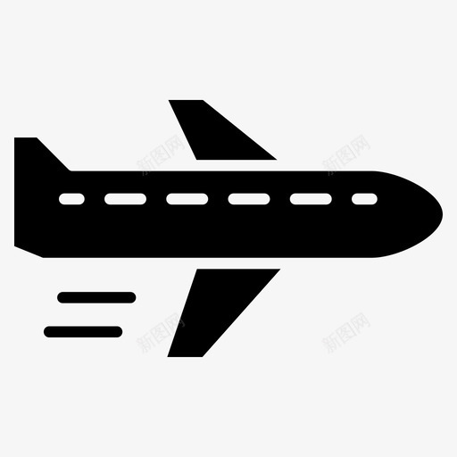 货运飞机航班图标svg_新图网 https://ixintu.com 1班 物流 航班 货运 飞机