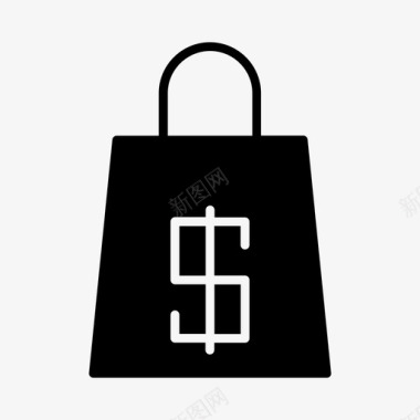 价格购物袋购买购物袋图标图标