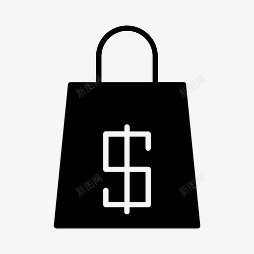 价格购物袋购买购物袋图标svg_新图网 https://ixintu.com 价格购物袋 商业营销 购买 购物袋