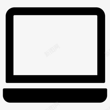 笔记本电脑macbook微型计算机图标图标