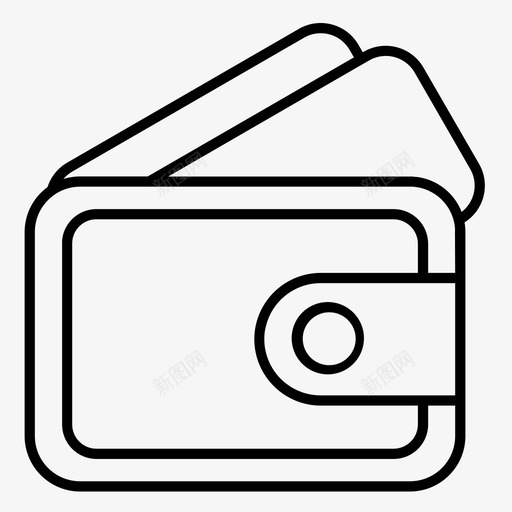 钱包商业信用卡图标svg_新图网 https://ixintu.com 信用卡 商业 教育 概要 钱包