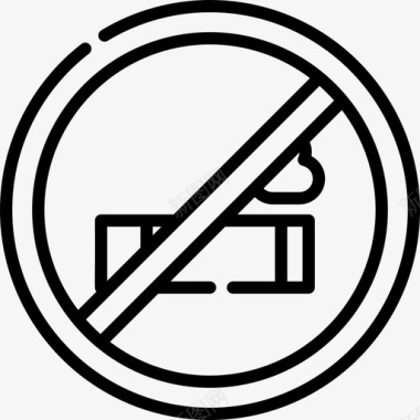 禁止吸烟铁路30路直达图标图标