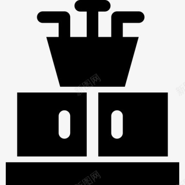卫生间洗手池gradak图标图标