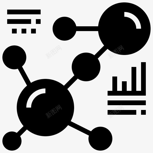 分子化学标志图标svg_新图网 https://ixintu.com 分子 化学 标志