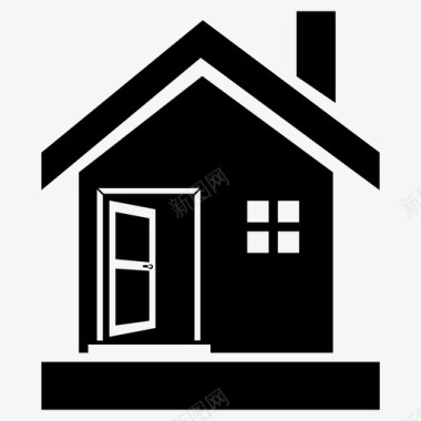 家建筑物房子图标图标