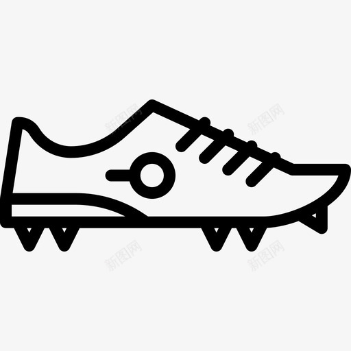 跑鞋跑步11直线型图标svg_新图网 https://ixintu.com 直线 线型 跑步 跑鞋