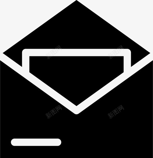电子邮件消息打开消息图标svg_新图网 https://ixintu.com 打开 消息 电子邮件