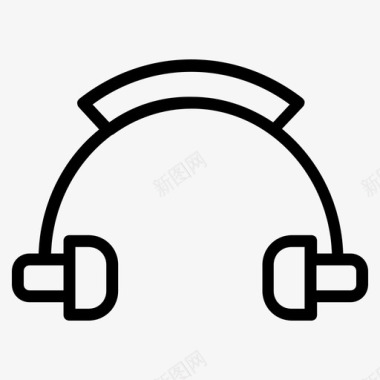 耳机音乐智能手机图标图标