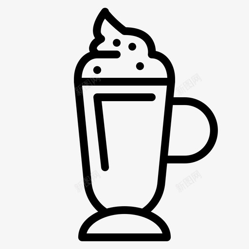 冰摩卡咖啡咖啡杯图标svg_新图网 https://ixintu.com 冰摩 咖啡 咖啡店 咖啡杯 概述 饮料
