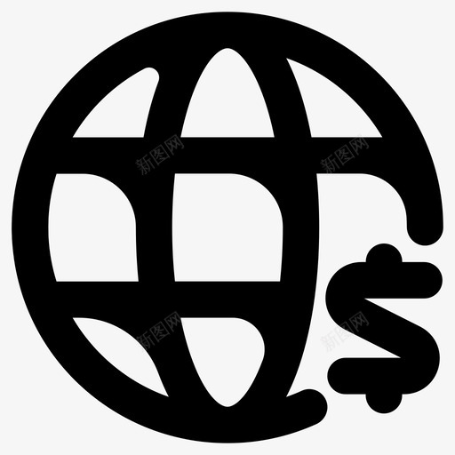 世界货币商业现金图标svg_新图网 https://ixintu.com 世界货币 商业 商业稳健 现金 美元