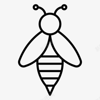 蜜蜂大黄蜂花园图标图标