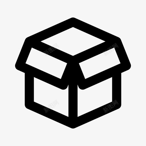 箱子交货产品图标svg_新图网 https://ixintu.com 交货 产品 储存 用户界面 箱子 运输
