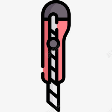刀身针织品8线颜色图标图标