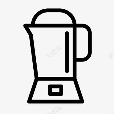 榨汁机搅拌机厨房图标图标