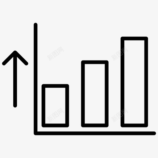 图表利润业务增长图标svg_新图网 https://ixintu.com 业务 办公线 图表利润 增长 经济 经济增长