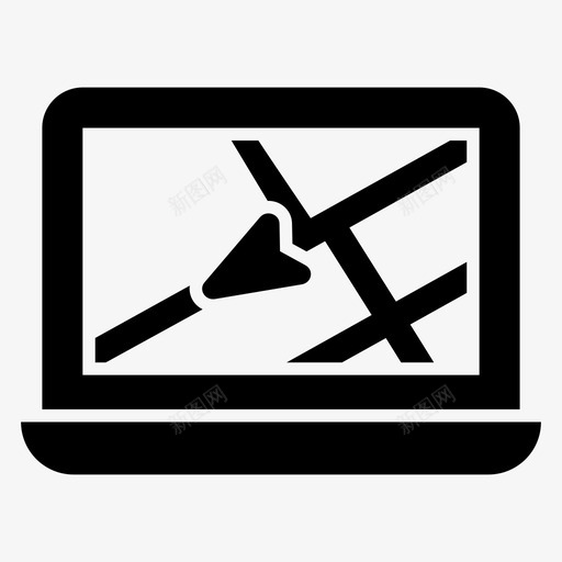 gps导航gps定位地图导航图标svg_新图网 https://ixintu.com gps定位 gps导航 在线地图 在线导航 地图导航 导航字形矢量图标集