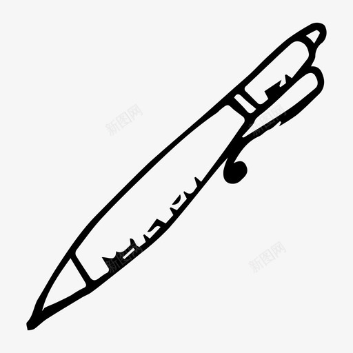 钢笔手绘学校图标svg_新图网 https://ixintu.com 写作 学校 手绘 钢笔