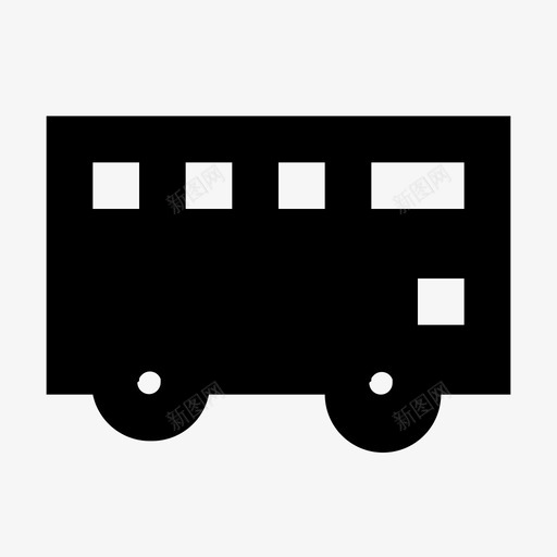 旅游巴士长途汽车公共汽车图标svg_新图网 https://ixintu.com 24像素 交通工具 公共汽车 字形 巴士 旅游 运输 长途汽车
