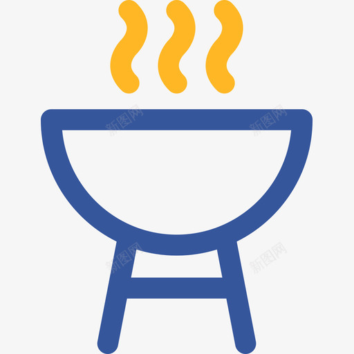 烧烤架夏季派对25线性颜色图标svg_新图网 https://ixintu.com 夏季 派对 烤架 烧烤 线性 颜色