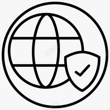 网络安全登录密码图标图标
