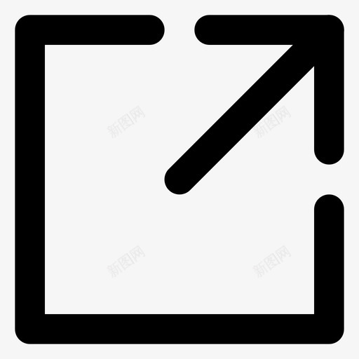 最大化箭头方向符号图标svg_新图网 https://ixintu.com 图标 方向 最大化 符号 箭头