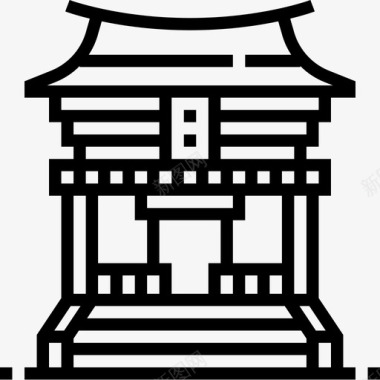 神社日本28直系图标图标