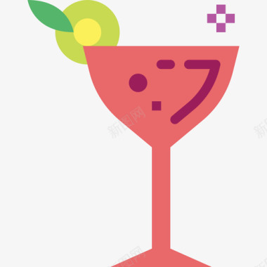 鸡尾酒食品饮料5无糖图标图标