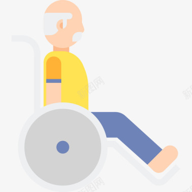 残疾残疾2扁平图标图标