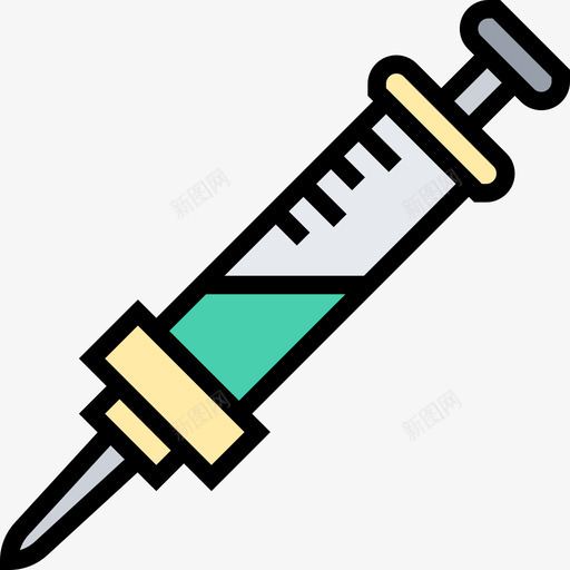 麻醉化学44线性颜色图标svg_新图网 https://ixintu.com 化学44 线性颜色 麻醉