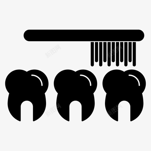 刷牙清洁剂清洁牙齿图标svg_新图网 https://ixintu.com 健康中心 刷牙 清洁剂 清洁牙齿 牙刷