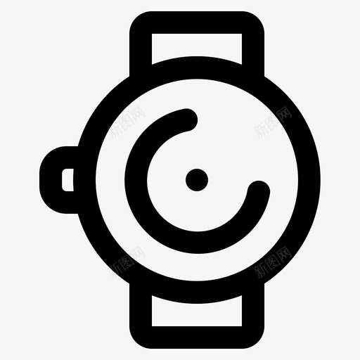 手表时钟电子图标svg_新图网 https://ixintu.com 手表 时钟 时间 电子 计时器