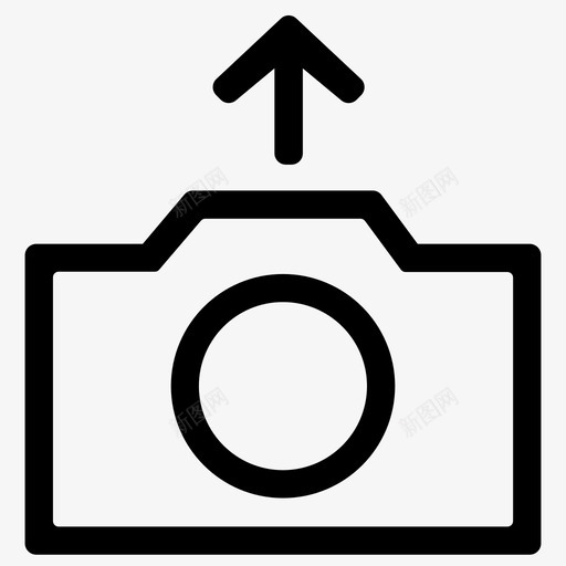 上传照片相机基本界面元素图标svg_新图网 https://ixintu.com 上传照片 基本界面元素 相机