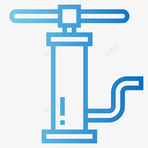 空气泵循环3坡度图标svg_新图网 https://ixintu.com 坡度 循环 气泵 空气