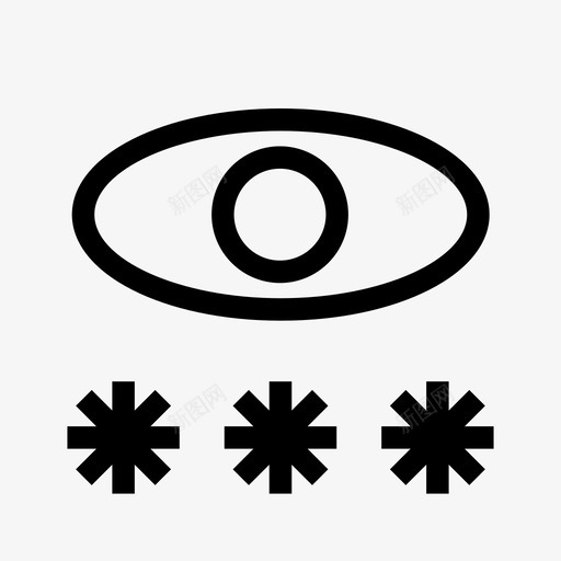 显示密码眼睛隐藏图标svg_新图网 https://ixintu.com 3行 密码 显示 用户界面 登录 眼睛 隐藏