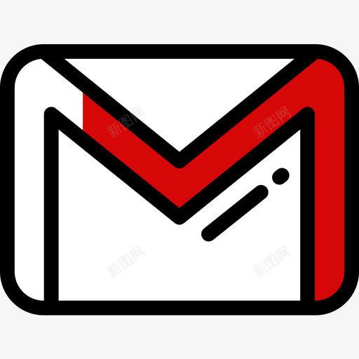 Gmailgooglesuite8颜色省略图标svg_新图网 https://ixintu.com Gmail googlesuite8 颜色省略