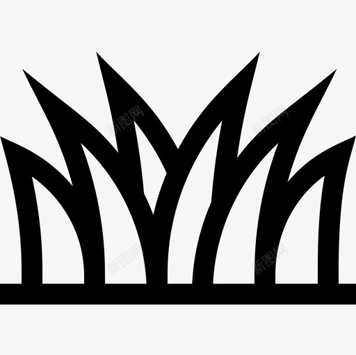 草花和植物线形图标svg_新图网 https://ixintu.com 植物 线形