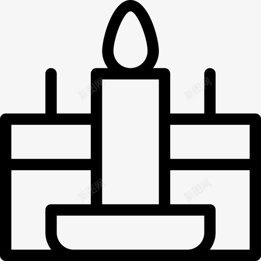 蜡烛宗教22直系图标svg_新图网 https://ixintu.com 宗教 直系 蜡烛