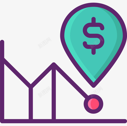 通货膨胀投资6线性颜色图标svg_新图网 https://ixintu.com 投资 线性 通货膨胀 颜色