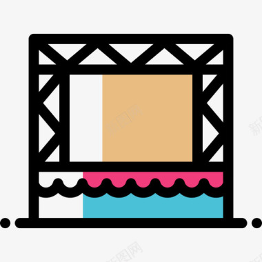 舞台事件13颜色省略图标图标