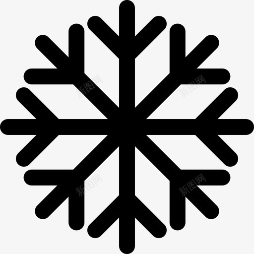 雪圣诞节寒冷图标svg_新图网 https://ixintu.com 冬天 圣诞节 寒冷 格拉 达克 雪花