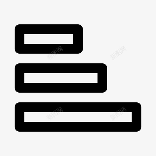 柱状图业务数据分析图标svg_新图网 https://ixintu.com 业务 付款 收款 数据分析 柱状 财务
