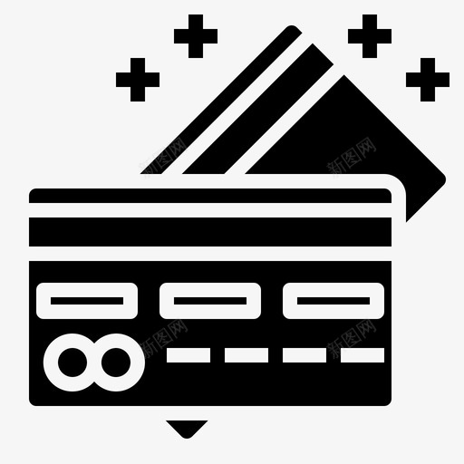 信用卡商务通讯图标svg_新图网 https://ixintu.com 信用卡 办公 商务 扎实 网上 网上营销 营销 通讯