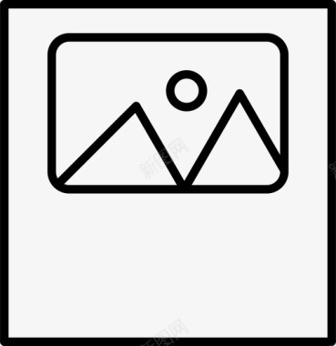 相框相册图标图标