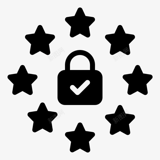gdpr通用数据保护法规法律图标svg_新图网 https://ixintu.com gdpr 保护 保护法 字形 数据 法律 法规 通用 隐私