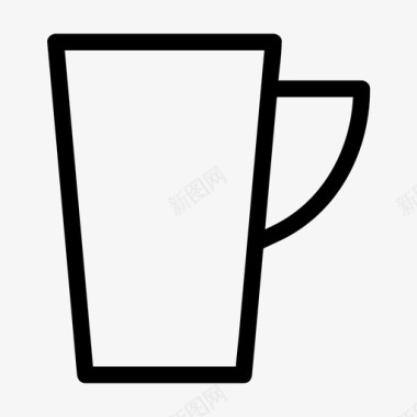 杯子咖啡杯热饮图标图标
