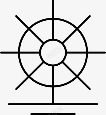 货物保险海运图标图标