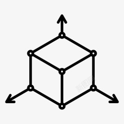 CAD景观建模三维模型三维动画三维cad图标高清图片