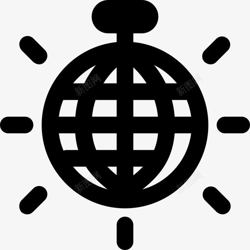 设施_舞厅_iconsvg_新图网 https://ixintu.com 设施_舞厅_icon